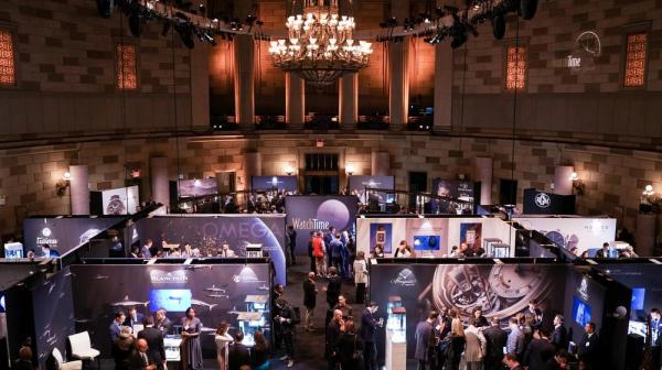 howing at WatchTime New York 2018: Omega Speedmaster Racing Chronograph America's largest luxury watch show, WatchTime New York, returns to Manhattan's
